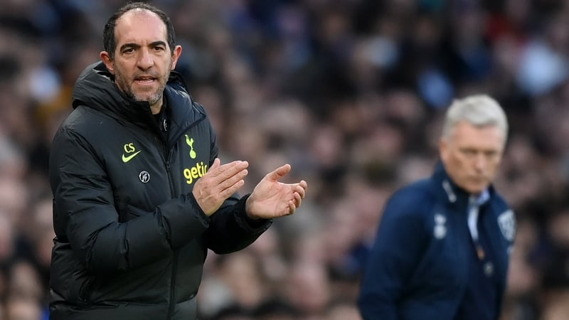 Cristian Stellini guided Spurs to a 2-0 win over David Moyes' West Ham