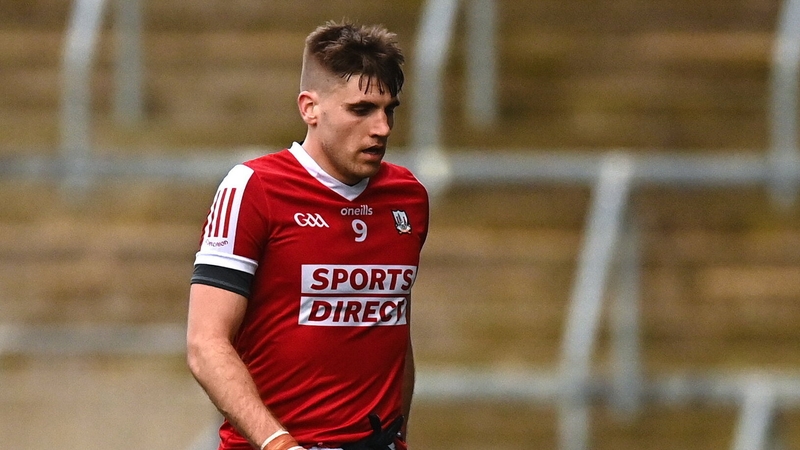 Ian Maguire was sent-off early in the second half for a second bookable offence