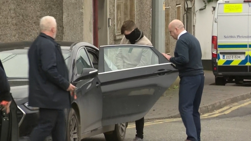 Calvin Dunne, a ciontaíodh inniu i ndúnorgain Dylan McCarthy i mBaile Chill Dara breis agus dhá bhliain ó shin