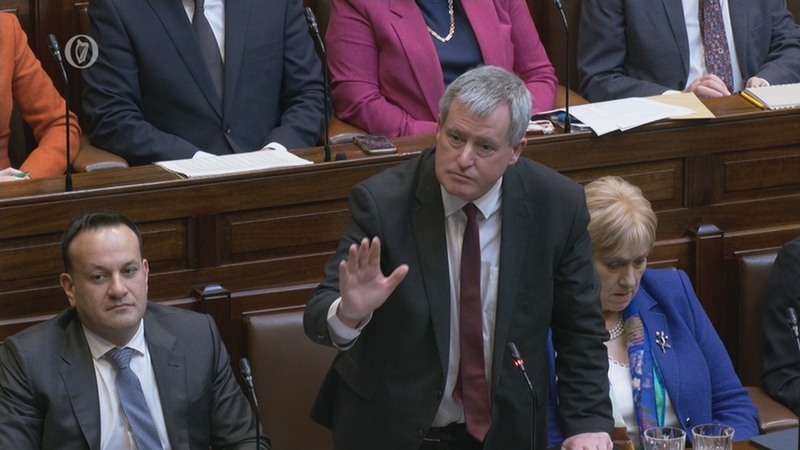 Kieran O'Donnell asked the Ceann Comhairle for leniency and flexibility