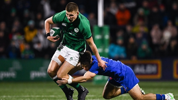 Sam Prendergast once again starts at out-half