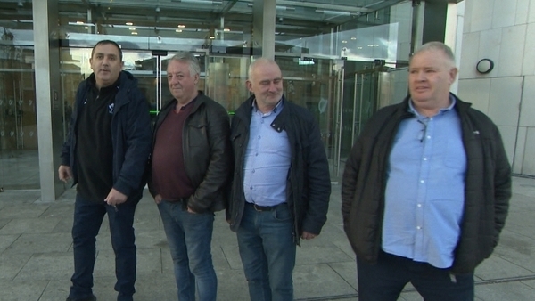 The four men have pleaded not guilty to all the charges