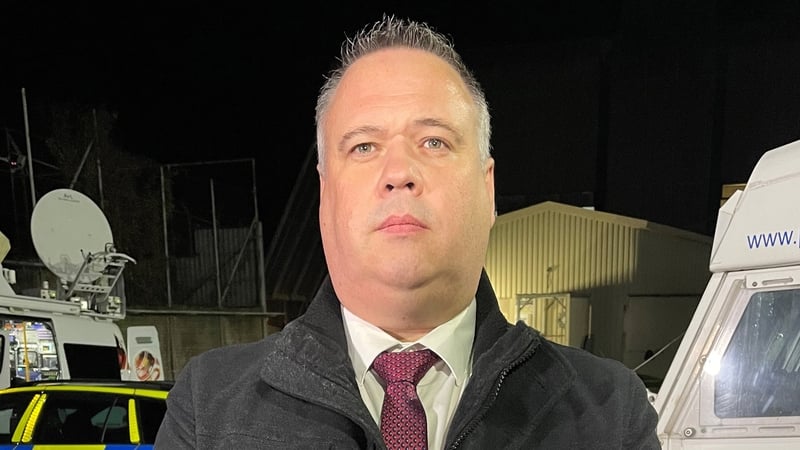 Detective Chief Inspector John Caldwell was shot several times at a sports centre in Omagh in February