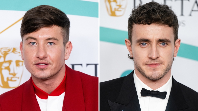 Barry Keoghan and Paul Mescal. pictured at last Sunday's BAFTAS