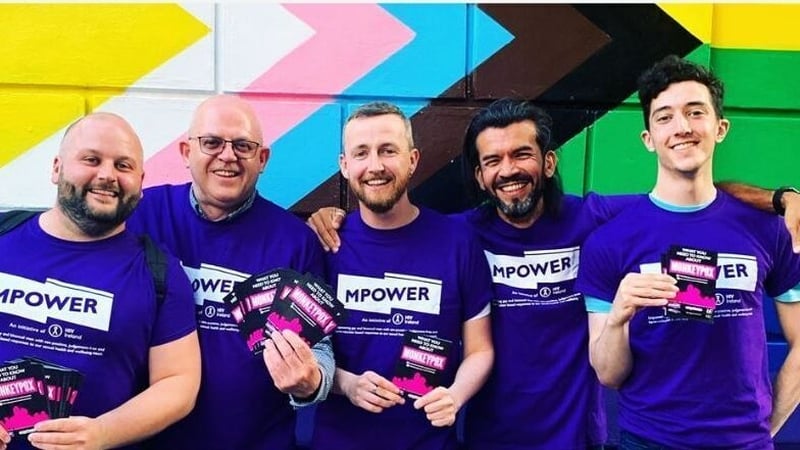The team at MPOWER which raises awareness about Mpox