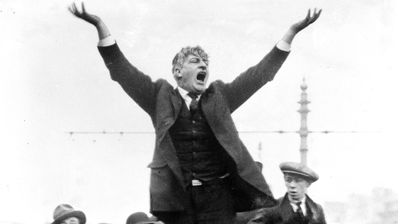 Irish trade unionist 'Big' Jim Larkin (1923) Cashman Collection