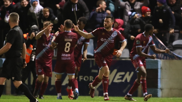 Drogheda delight after Ryan Brennan's equaliser