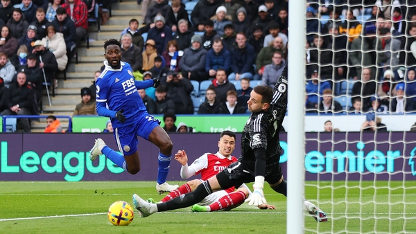 Gabriel Martinelli netted just after the break