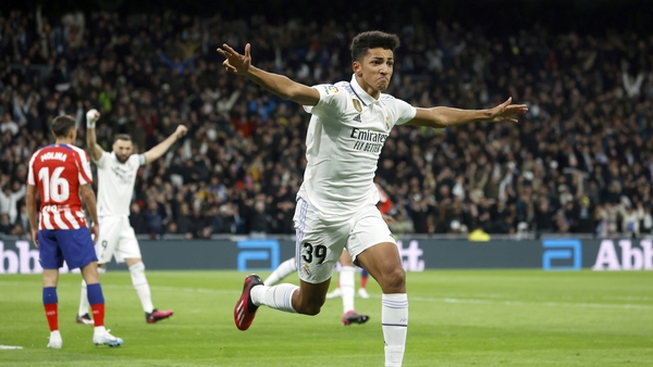 Alvaro Rodriguez celebrates his leveller