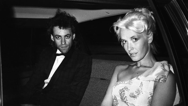 Bob Geldof and Paula Yates seen on January 20, 1987 in London. (Photo by Tom Wargacki/Wireimage)
