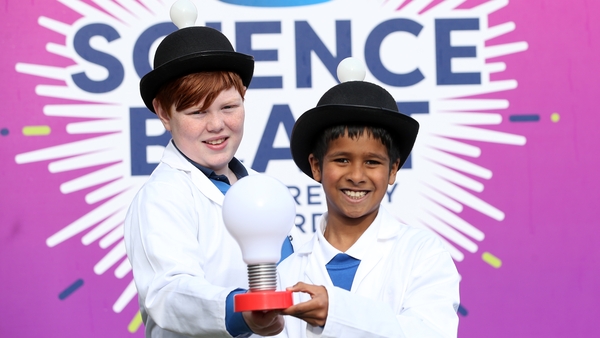 Angus Millar and David Stanly, both aged 10, from St Patrick's National School in Drumcondra, Dublin (RollingNews.ie)