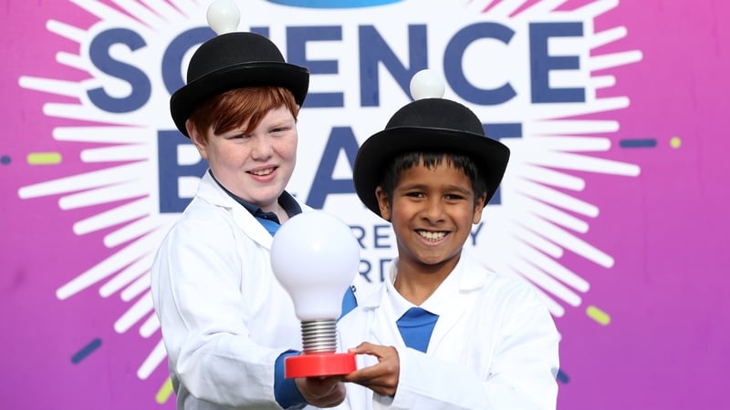 Angus Millar and David Stanly, both aged 10, from St Patrick's National School in Drumcondra, Dublin (RollingNews.ie)