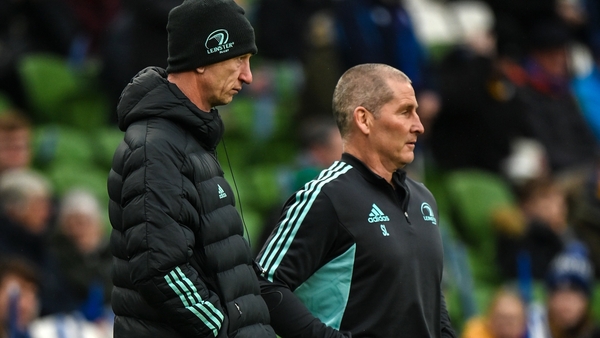 Leo Cullen is on the look-out for a replacement for Stuart Lancaster (r)