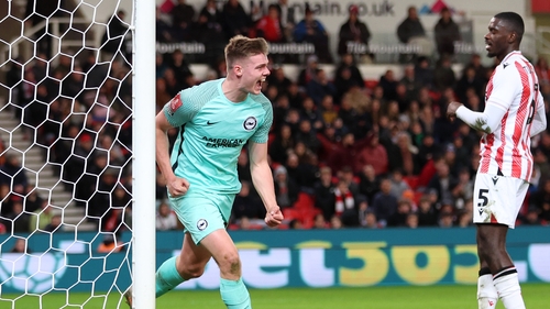 Evan Ferguson has scored five times for Brighton during a breakout season