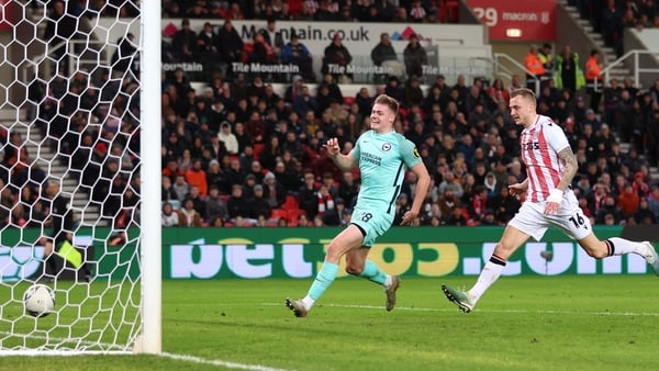 Evan Ferguson's tap-in against Stoke sealed Brighton's progress to the sixth round of the FA Cup last season