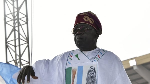 Bola Tinubu, the candidate for All Progressives Congress (APC) party, won 8.8 million votes in Nigeria's presidential election