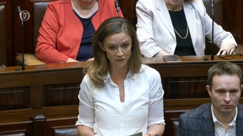Holly Cairns told the Dáil it was nothing but spin from the Government that it was delivering affordable housing (file image)