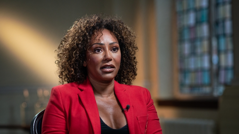 Mel B on tonight's Newsnight on BBC Two. Picture: PA
