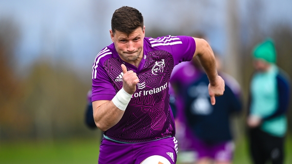 Wycherley will make his 91st Munster appearance this week if selected