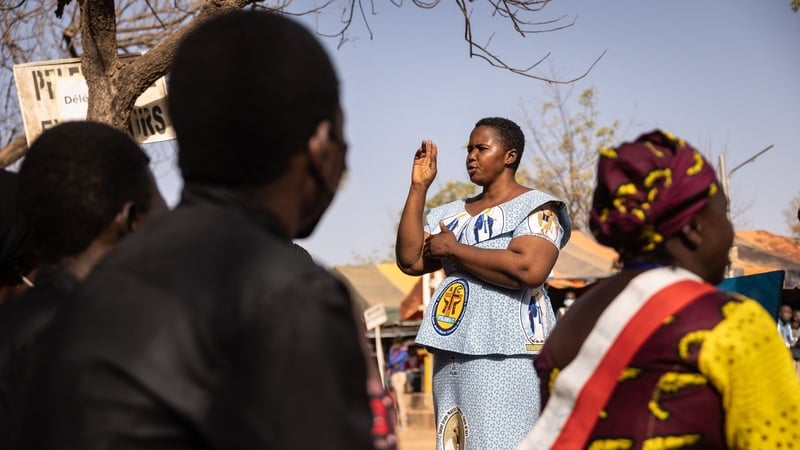 Mass during a Christian pilgrimage in Burkina Faso - one of the countries where Christian persecution has reportedly increased