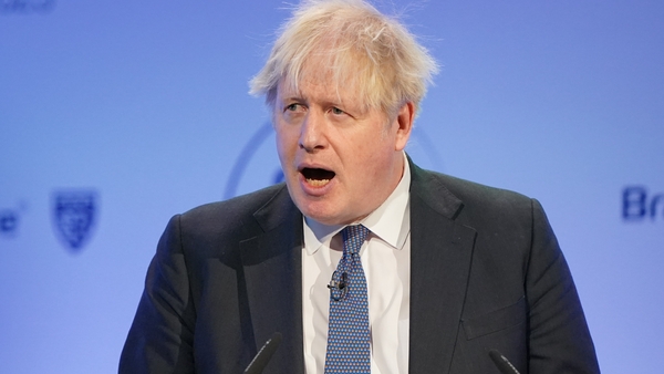 Boris Johnson said he would find it "very difficult" to support the Windsor agreement in a Commons vote