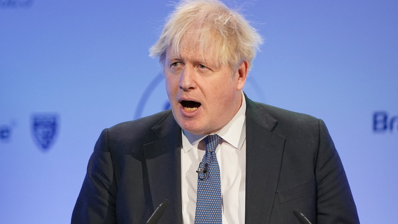 Boris Johnson said he would find it "very difficult" to support the Windsor agreement in a Commons vote