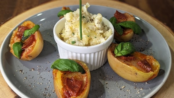 Daniel Lambert's mini air-fryer pizza potato skins: Today
