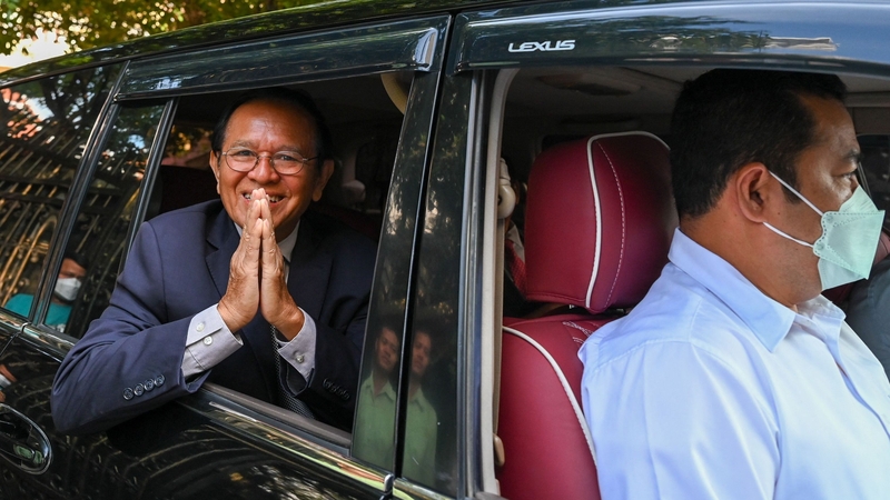 Kem Sokha pictured last October