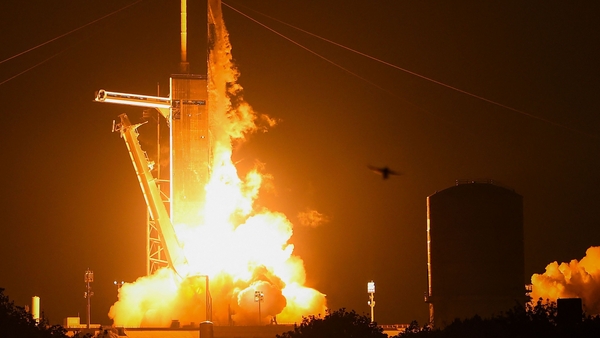 The SpaceX Crew Dragon launched from NASA's Kennedy Space Cener in Cape Canaveral