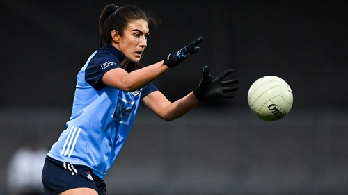 Eilish O'Dowd in action for Dublin during the league