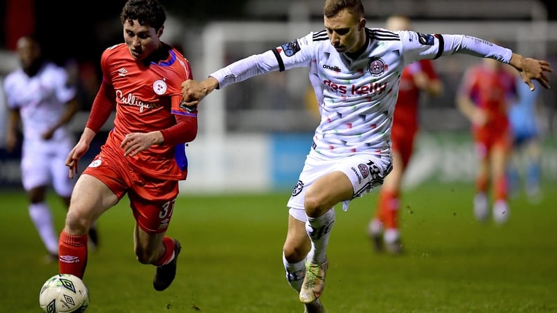 Kian Leavy (left) has turned down Shelbourne for St Patrick's Athletic
