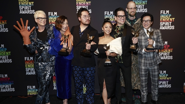 Another big night before the biggest film night of the year for the Everything Everywhere All at Once team