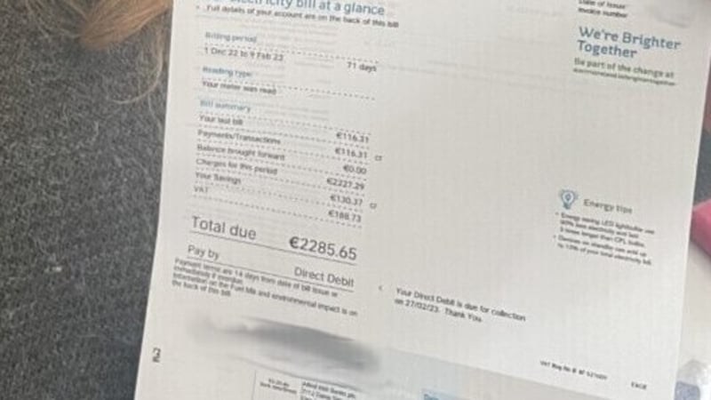 'This is hanging over us, this is not a joke', says Electric Ireland customer Úna Ni Chonaire Fulham