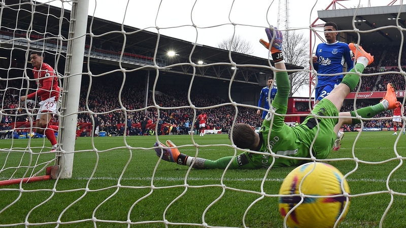 Brennan Johnson scores his team's opening goal