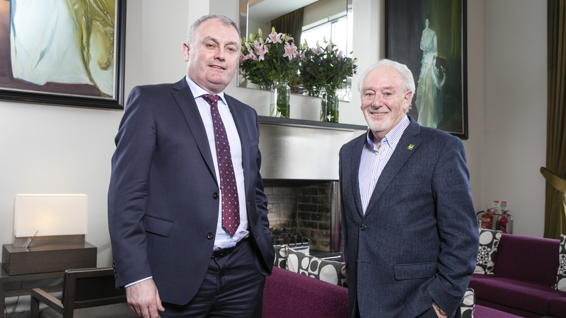 Tony Delaney, CEO of SYS Group, and Don McKenna, founder of Donald P McKenna and Associates