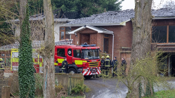 A man in his late 80s died in the blaze