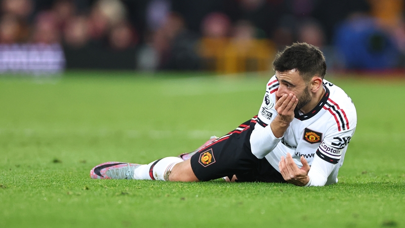Bruno Fernandes didn't exactly cover himself in glory against Liverpool