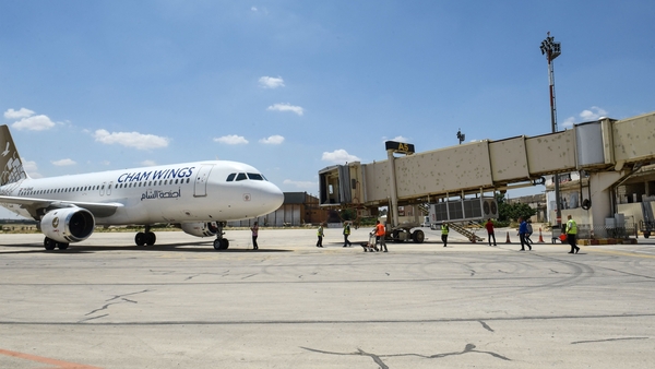 Foreign donors have flown aid into Aleppo airport since the earthquake last month (File pic)