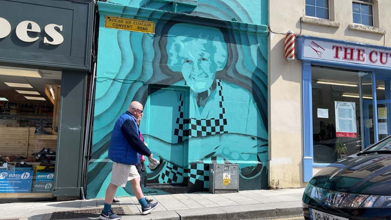 The role of artists and the politics of performance in the imagining of Irish autonomy over a hundred years ago is in our cultural DNA. Photo: RTÉ/artist John Brady, "Vera Breslin"