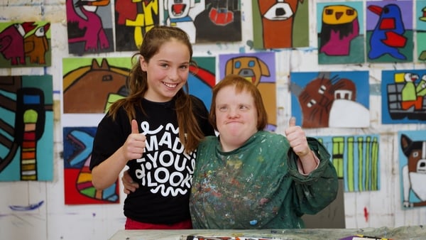 Artist Íde Ní Shúilleabháin is inspiring her niece Aisling!