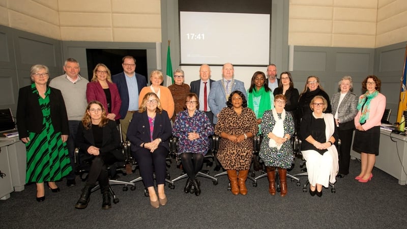 Only 25.5.% of county councillors across Ireland are women