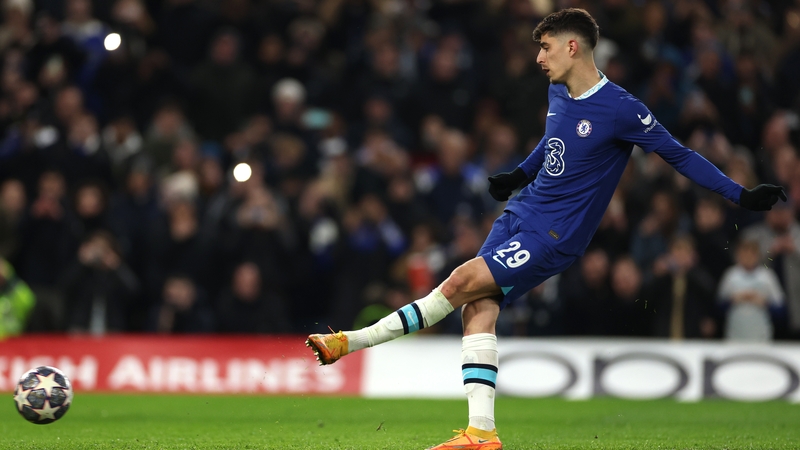 Kai Havertz converts from the spot - take 2