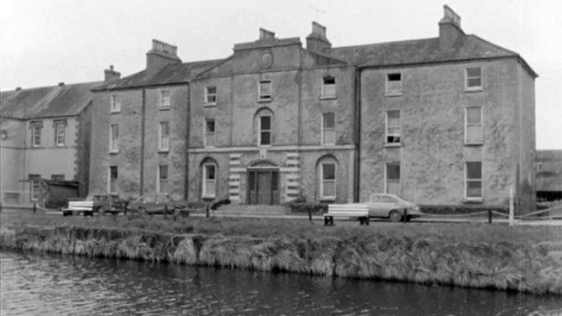 Grand Canal Hotel in Tullamore, County Offaly, 1973.
