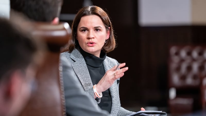 Sviatlana Tsikhanouskaya spent time in Tipperary as a child, while being supported by charities helping people living in radiation-hit areas in Chernobyl