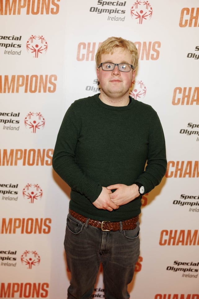 Eoin O'Connell of the D6 Special Olympics Club