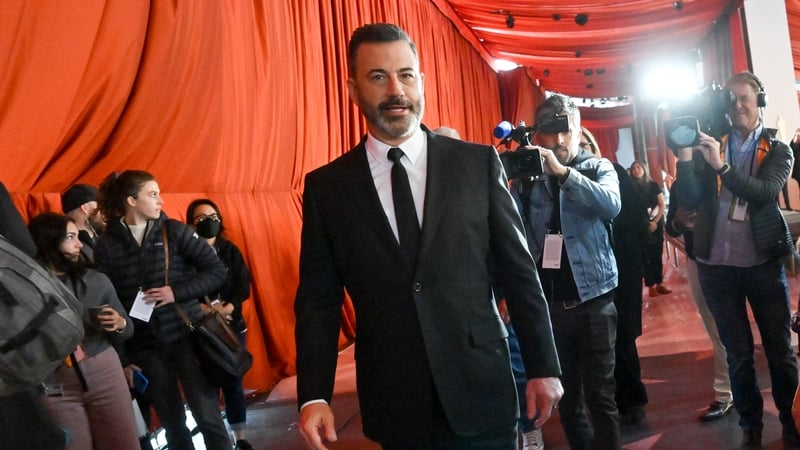 Jimmy Kimmel - "I'm honoured, I'm thrilled, I'm excited - mostly about the carpet. We got it for a very good price downtown"