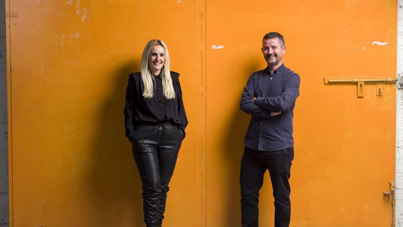 Olivia Breene, Head of Business Development & Marketing at AVCOM and Paul Murphy, Managing Director of AVCOM