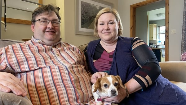 Michael and Phillippa Christie at the home near Killorglin in Co Kerry