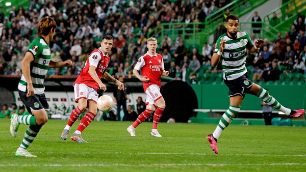 Granit Xhaka's shot took a wicked deflection to earn Arsenal a draw