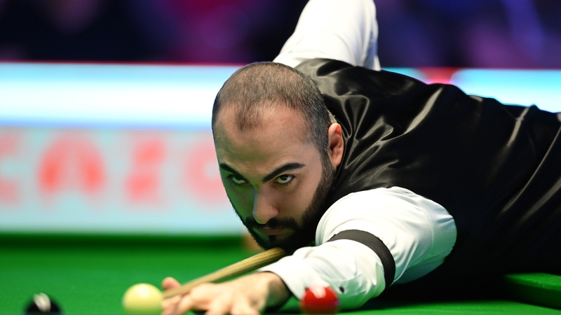Hossein Vafaei of Iran will now meet home favourite Thepchaiya Un-Nooh